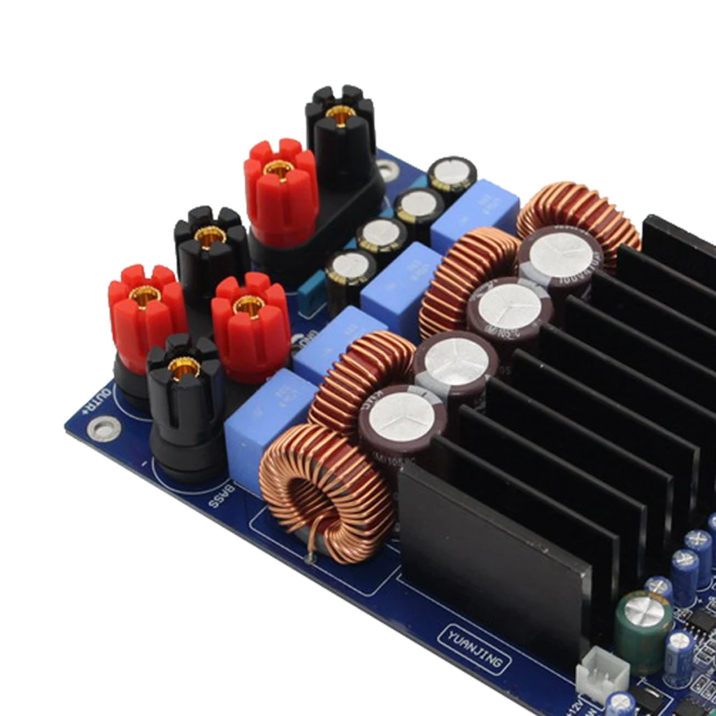 Digital Class D Audio Power Amplifier Board Dual Channel Module for Professional Subwoofer Amplifier Installation