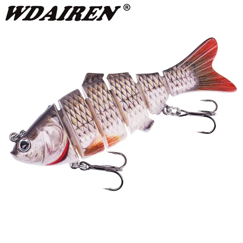 1 Pc Fishing Wobbler Lifelike 6 Segment Swimbait Crankbait Hard Bait Slow Sinking 9.5cm 20g Isca Artificial Lures Fishing Tackle
1 Pc Fishing Wobbler Lifelike 6 Segment Swimbait Crankbait Hard Bait Slow Sinking 9.5cm 20g Isca Artificial Lures Fishing Tackle