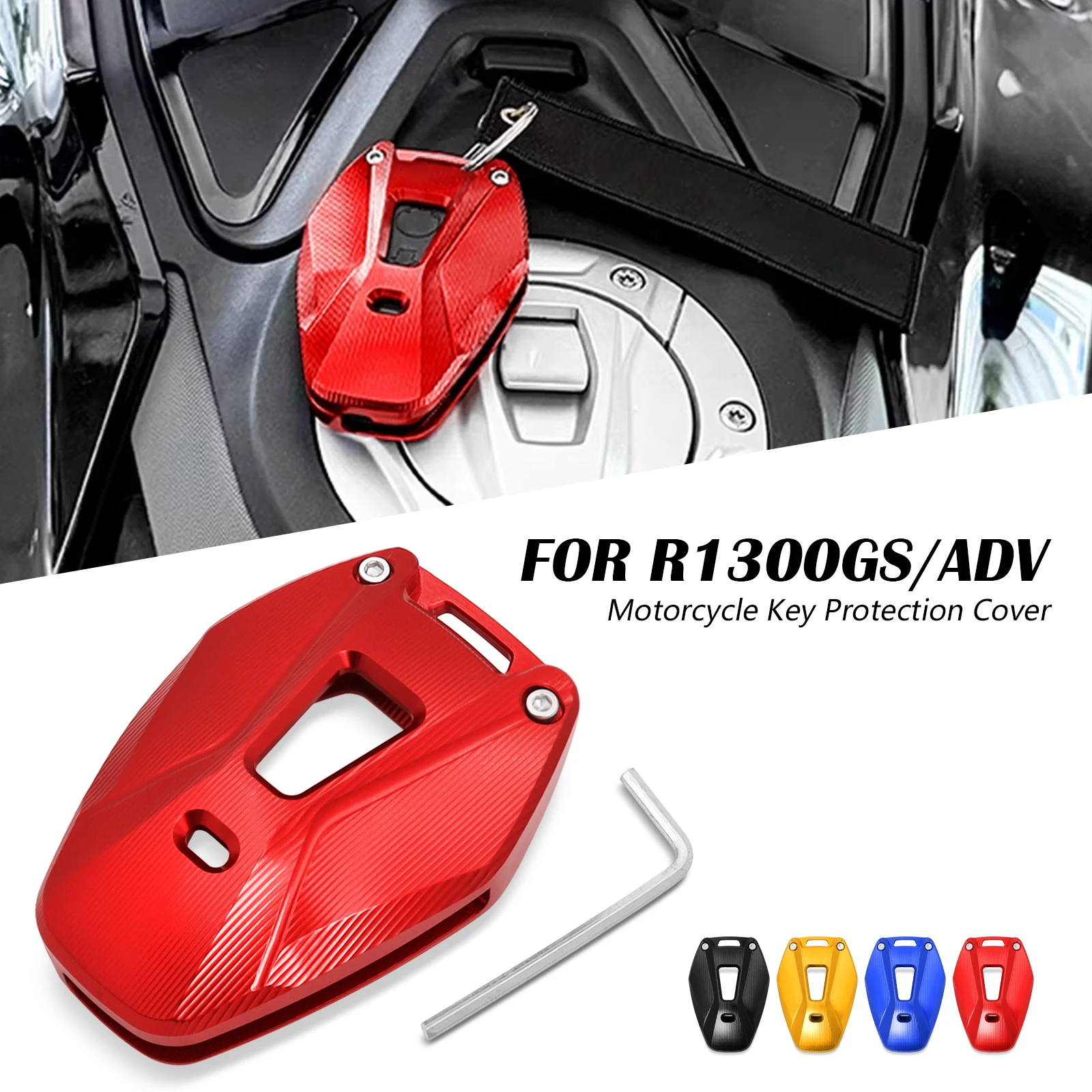 For BMW R1300GS R1300GS ADV R1300 GS R1300GS ADVENTURE 2024-2025 Motorcycle Accessories Keychain Key Chain Cover Protector