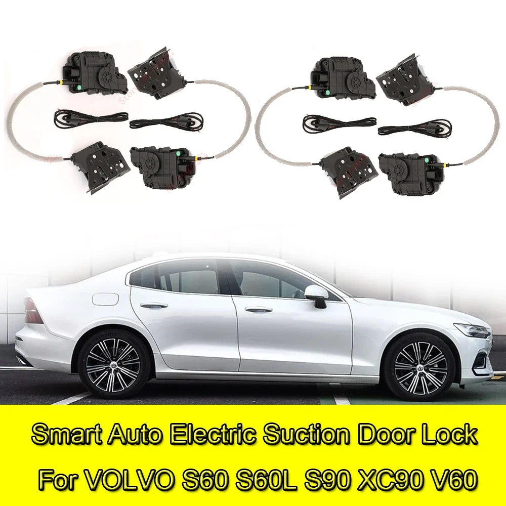 Smart Auto Electric Suction Door Lock For VOLVO S60 S60L S90 XC90 V60 Automatic Soft Close Door Super Silence Car Vehicle Door
Smart Auto Electric Suction Door Lock For VOLVO S60 S60L S90 XC90 V60 Automatic Soft Close Door Super Silence Car Vehicle Door
