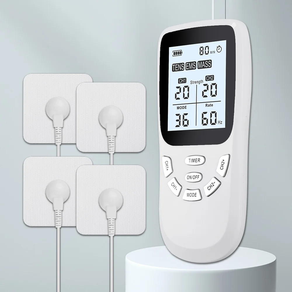 EMS Electric Muscle Therapy Stimulator 36 Modes Tens Unit Machine Meridian Physiotherapy Pulse Abdominal Prostate Body Massager
EMS Electric Muscle Therapy Stimulator 36 Modes Tens Unit Machine Meridian Physiotherapy Pulse Abdominal Prostate Body Massager