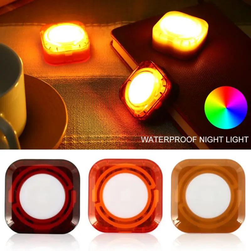Мини-USB перезаряжаемый квадратный ночник RGB 5 режимов портативный светильник для шкафа водонепроницаемый магнитный светильник с сенсорным управлением для спальни
Мини-USB перезаряжаемый квадратный ночник RGB 5 режимов портативный светильник для шкафа водонепроницаемый магнитный светильник с сенсорным управлением для спальни