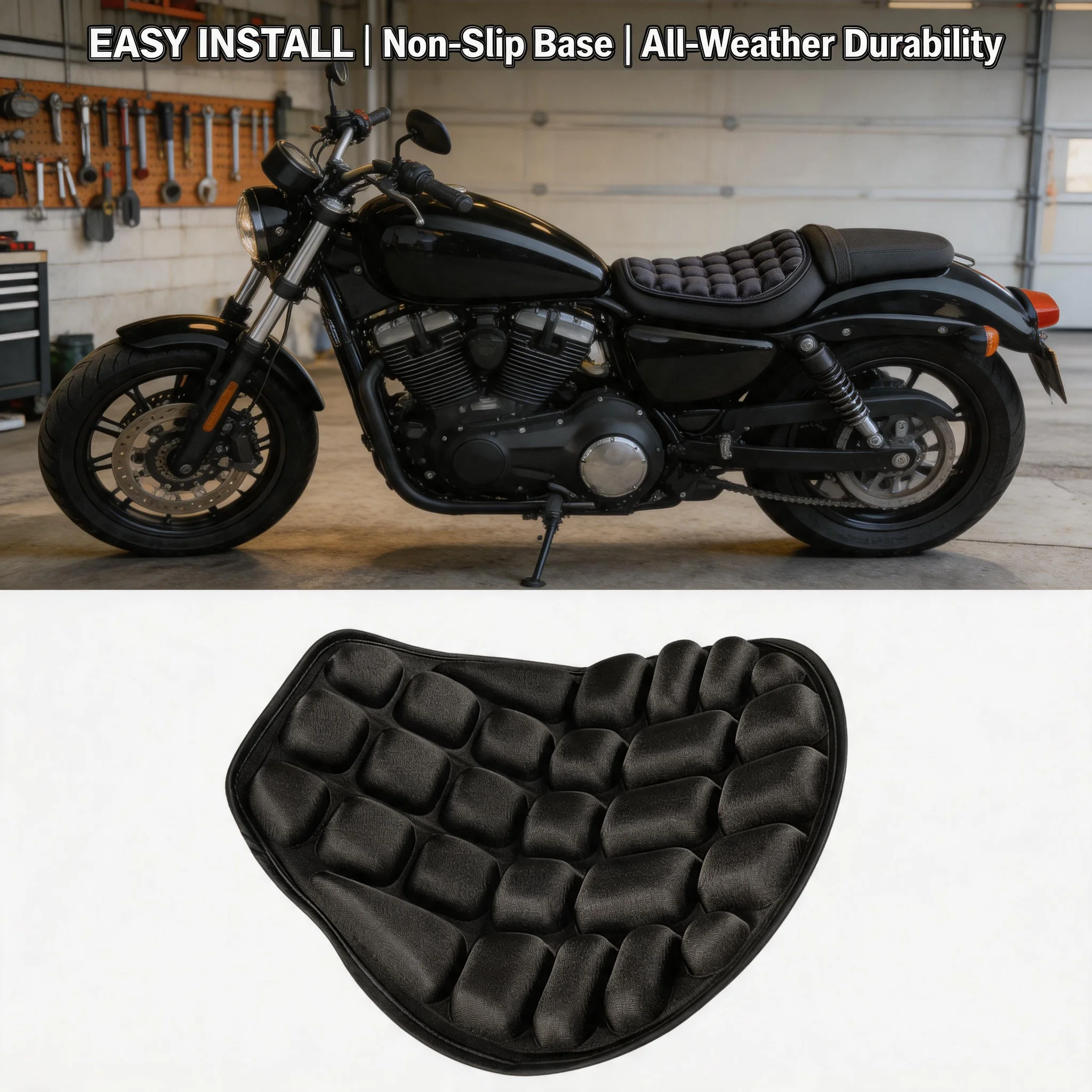 Comfortable EVA Foam Motorcycle Seat Cover Cushion Universal Shock Absorption Relief Pad for Motorbike Electric Bike Air Seat
Comfortable EVA Foam Motorcycle Seat Cover Cushion Universal Shock Absorption Relief Pad for Motorbike Electric Bike Air Seat