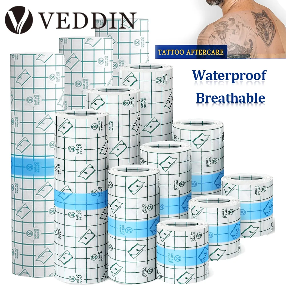 Tattoo Aftercare Bandage Roll Waterproof Transparent Tattoo Film for Tattoo Initial Healing Skin Repair Adhesive Tattoo Supplies
Tattoo Aftercare Bandage Roll Waterproof Transparent Tattoo Film for Tattoo Initial Healing Skin Repair Adhesive Tattoo Supplies
