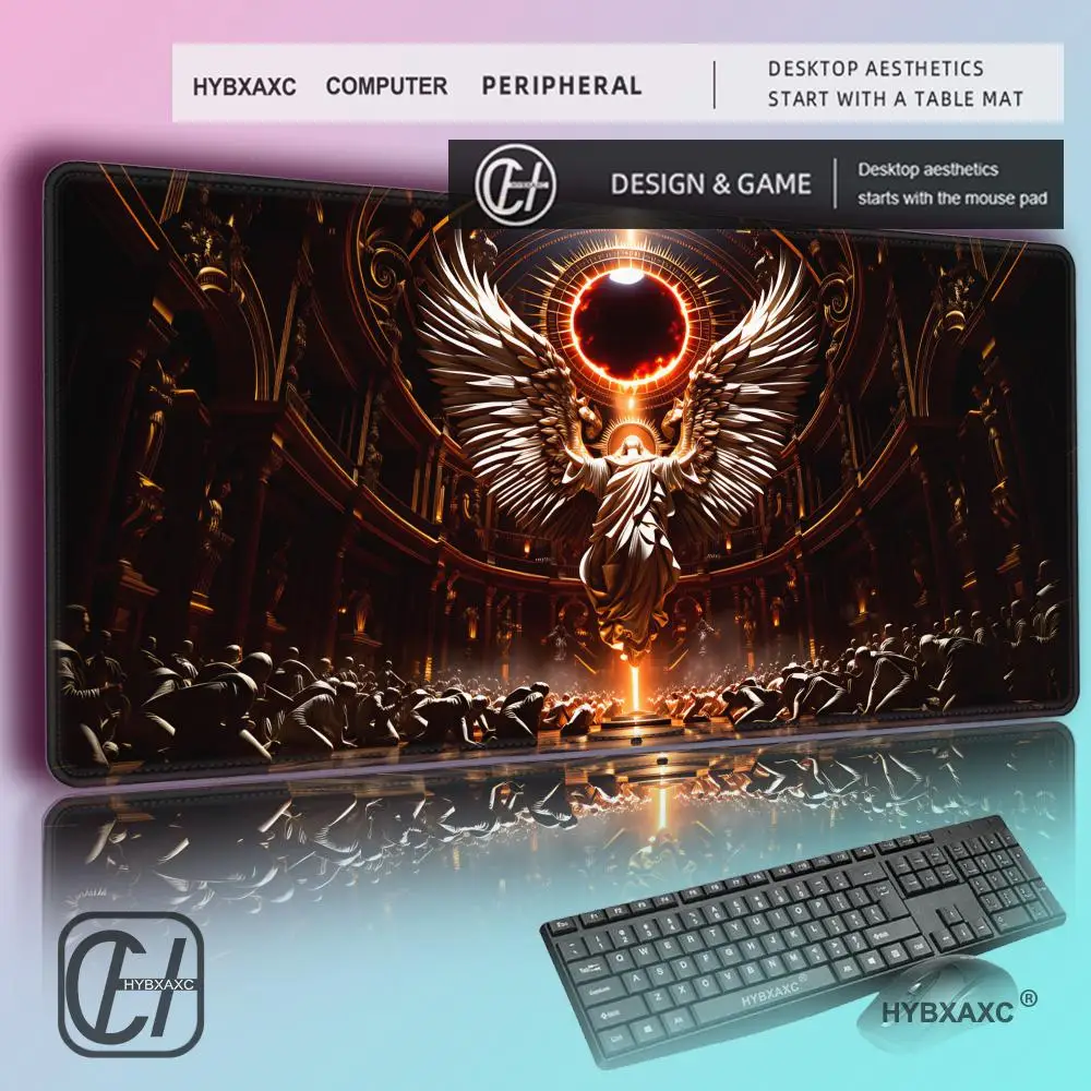HYBXAXC Dark Angel Wings Large Mouse Pad Gothic Divine Aesthetic Anti Slip Gaming Desk Mat
HYBXAXC Dark Angel Wings Large Mouse Pad Gothic Divine Aesthetic Anti Slip Gaming Desk Mat