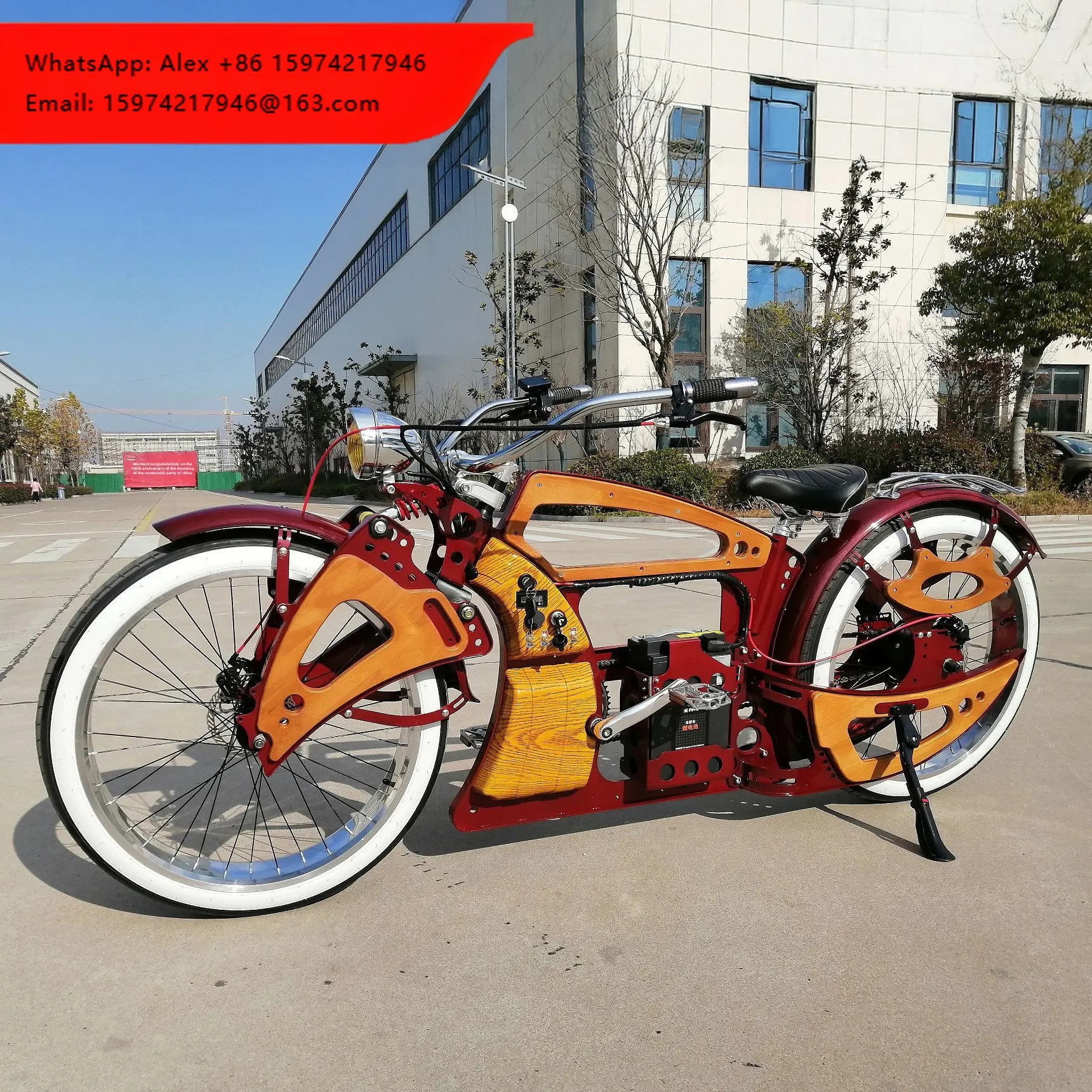 DIY Hand-Modified Electric Retro Bicycle Stylish Casual Commuter Mountain Bike With Lithium 36V Brushless Motor 3-Speed
DIY Hand-Modified Electric Retro Bicycle Stylish Casual Commuter Mountain Bike With Lithium 36V Brushless Motor 3-Speed