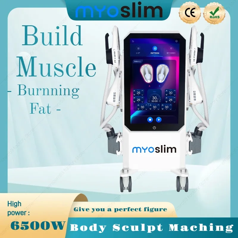 6500W RF EMS Body MYOslim Sculpt Machine Fat Sculpting 15 Electromagnetic Muscle Slimming Stimulator Equipment Technology Salon
6500W RF EMS Body MYOslim Sculpt Machine Fat Sculpting 15 Electromagnetic Muscle Slimming Stimulator Equipment Technology Salon