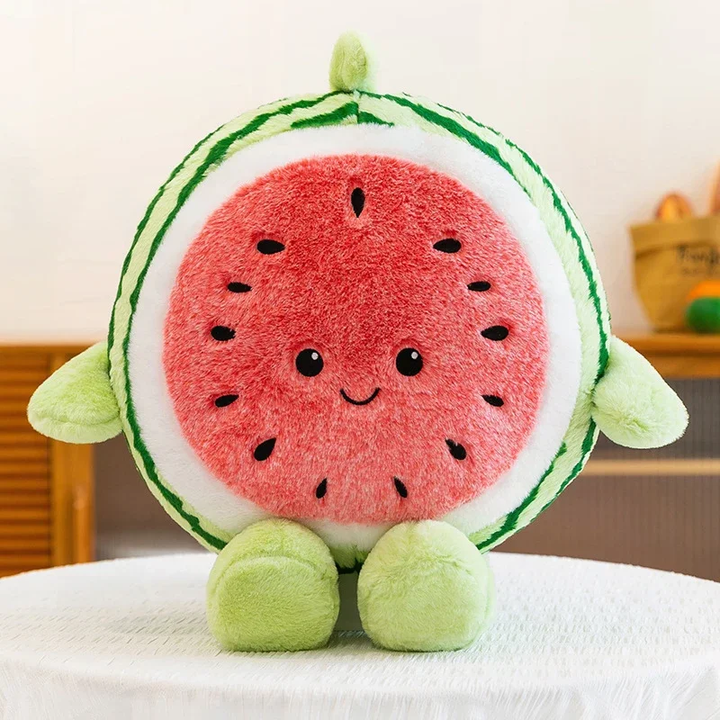 Мягкая игрушка-подушка в виде арбуза Kawaii для детей, подарок на день рождения, мягкая и уютная плюшевая игрушка-арбуз для сна
Мягкая игрушка-подушка в виде арбуза Kawaii для детей, подарок на день рождения, мягкая и уютная плюшевая игрушка-арбуз для сна