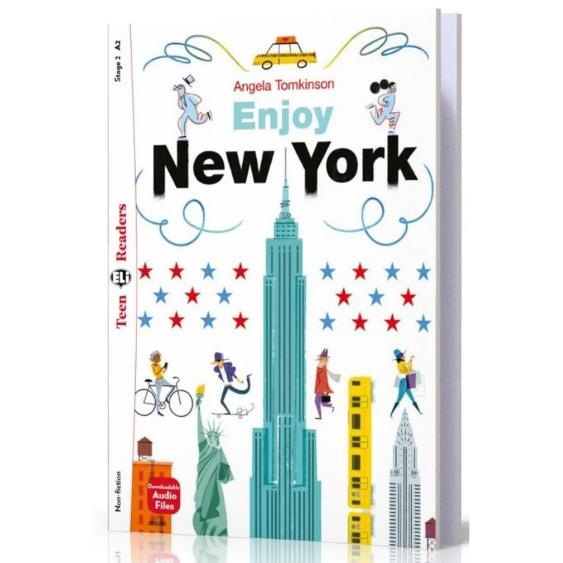 ELI Teen Readers English A2 Наслаждайтесь Нью-Йоркской группой издательства Анджела Томкинсона ELI 9788853632012 Книга
ELI Teen Readers English A2 Наслаждайтесь Нью-Йоркской группой издательства Анджела Томкинсона ELI 9788853632012 Книга