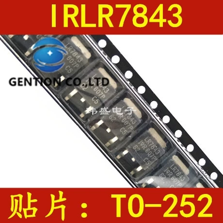 20PCS IRLR7843 LR7843 TO252 field effect tube in stock 100% new and original
20PCS IRLR7843 LR7843 TO252 field effect tube in stock 100% new and original