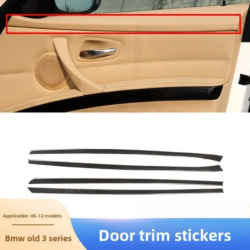 Для BMW 3Series, оригинальные полоски внутренней отделки дверей из углеродного волокна, декоративные наклейки E90 E91, детали модификации автомобиля от 2005-2012 гг.
Для BMW 3Series, оригинальные полоски внутренней отделки дверей из углеродного волокна, декоративные наклейки E90 E91, детали модификации автомобиля от 2005-2012 гг.