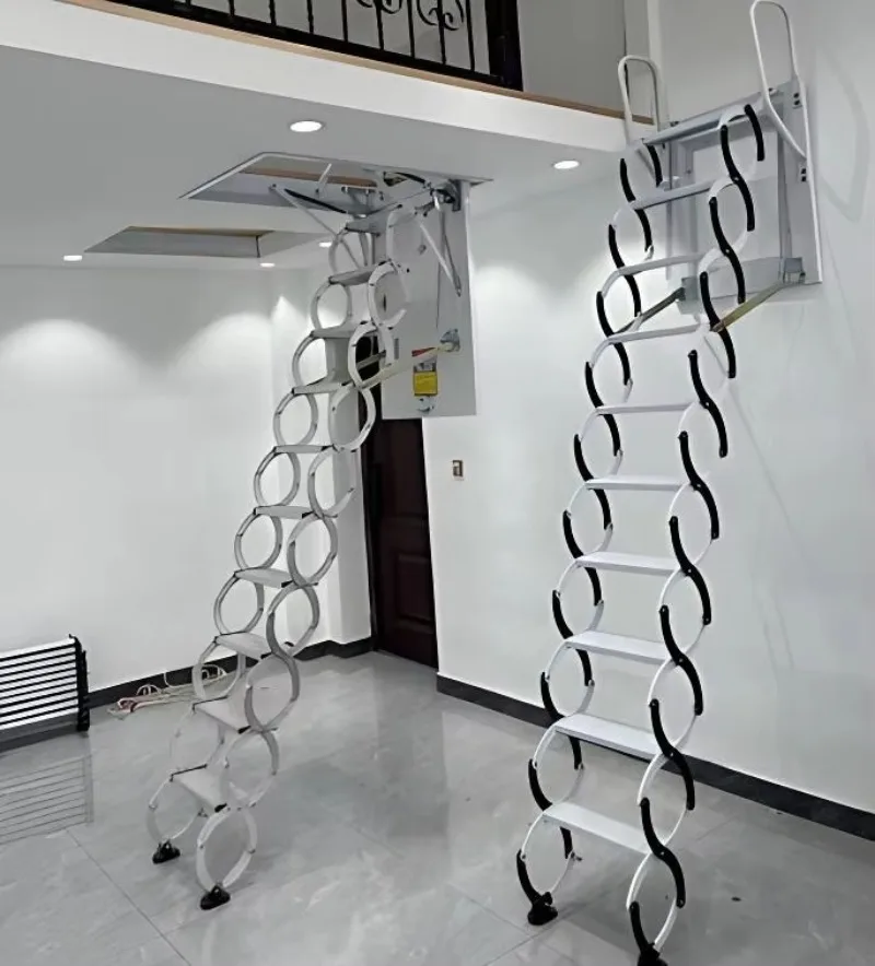 Convenient Access Indoor Electric Attic Telescopic Stairs Automatic Folding Loft Ladder Steel Collapsible Staircase Access
Convenient Access Indoor Electric Attic Telescopic Stairs Automatic Folding Loft Ladder Steel Collapsible Staircase Access