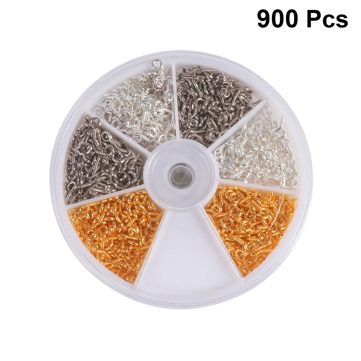 600 pcs Long Screw Set Self-Tapping Eye Bolts For Diy Jewelry Wood Crafts Photo Hanging Clay Sculpture Sheep Eye Socket Hook
600 pcs Long Screw Set Self-Tapping Eye Bolts For Diy Jewelry Wood Crafts Photo Hanging Clay Sculpture Sheep Eye Socket Hook