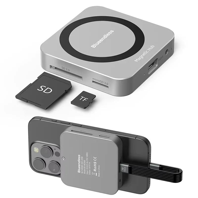 Концентратор 8 в 1 USB C с корпусом M.2 NVMe/SATA SSD 10 Гбит/с 4K 60 Гц HDMI-совместимый USB-C 3.2 и USB-A 3.2 для M.2 NVMe и SATA SSD
Концентратор 8 в 1 USB C с корпусом M.2 NVMe/SATA SSD 10 Гбит/с 4K 60 Гц HDMI-совместимый USB-C 3.2 и USB-A 3.2 для M.2 NVMe и SATA SSD