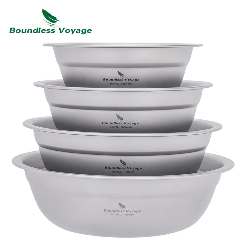 Boundless Voyage Titanium Soup Pan Plate Bowl Outdoor Camping Utensils Ultralight Carrying Ti Tableware
Boundless Voyage Titanium Soup Pan Plate Bowl Outdoor Camping Utensils Ultralight Carrying Ti Tableware