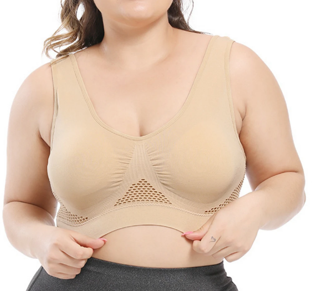 3 Pack Breathable Sports Bras for Women Padded Plus Size Bras 3X 4X Workout Bras for Women Racerback Bras Yoga Bras 3Pcs
3 Pack Breathable Sports Bras for Women Padded Plus Size Bras 3X 4X Workout Bras for Women Racerback Bras Yoga Bras 3Pcs