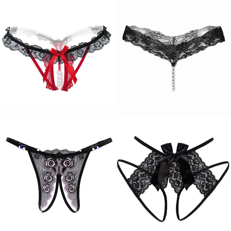Hot Women's Panties Sexy Lingerie Open Crotch Panties Lady Jacquard Embroidery Seductive Thong Famle Lady's Crotchless Thongs
Hot Women's Panties Sexy Lingerie Open Crotch Panties Lady Jacquard Embroidery Seductive Thong Famle Lady's Crotchless Thongs