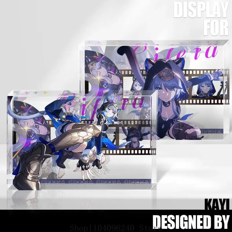 Game Honkai:Star Rail Cipher Cosplay Anime Transparency Acrylic Stand Brick Cartoon Transparency Acrylic Bricks
Game Honkai:Star Rail Cipher Cosplay Anime Transparency Acrylic Stand Brick Cartoon Transparency Acrylic Bricks