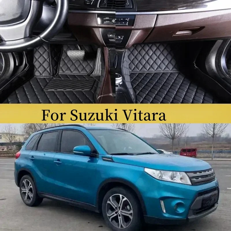 Custom For Suzuki Vitara 2015 2016 2017-2023 Car Foot Pads Protective Pad Auto Floor Mats Automobile Carpet Cover Accessories
Custom For Suzuki Vitara 2015 2016 2017-2023 Car Foot Pads Protective Pad Auto Floor Mats Automobile Carpet Cover Accessories