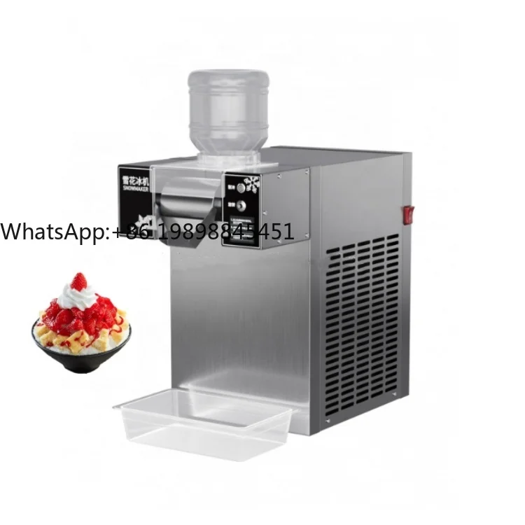 Tabletop Air-Cooled Very Popular Snowflake Ice Maker Bingsu Machine Mini Snow Machine Made in China
Tabletop Air-Cooled Very Popular Snowflake Ice Maker Bingsu Machine Mini Snow Machine Made in China