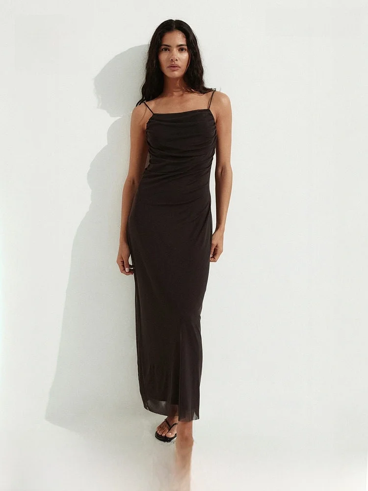 Faionable Me Vest Dr H&M Women's Spring Long Skirt Sli Hanging Gown Polyester Spandex Square Collar Fairy T Gown
Faionable Me Vest Dr H&M Women's Spring Long Skirt Sli Hanging Gown Polyester Spandex Square Collar Fairy T Gown