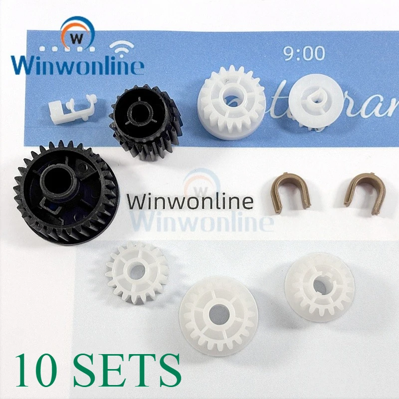 Комплект из 10 шестерен для замены HP 521 525 (модели RU5-0956-000, GR-P3015-15T, GR-M525-20T, RU6-0965-000, RU6-8293-000, RU5-0959, RU5-0958-000)
Комплект из 10 шестерен для замены HP 521 525 (модели RU5-0956-000, GR-P3015-15T, GR-M525-20T, RU6-0965-000, RU6-8293-000, RU5-0959, RU5-0958-000)