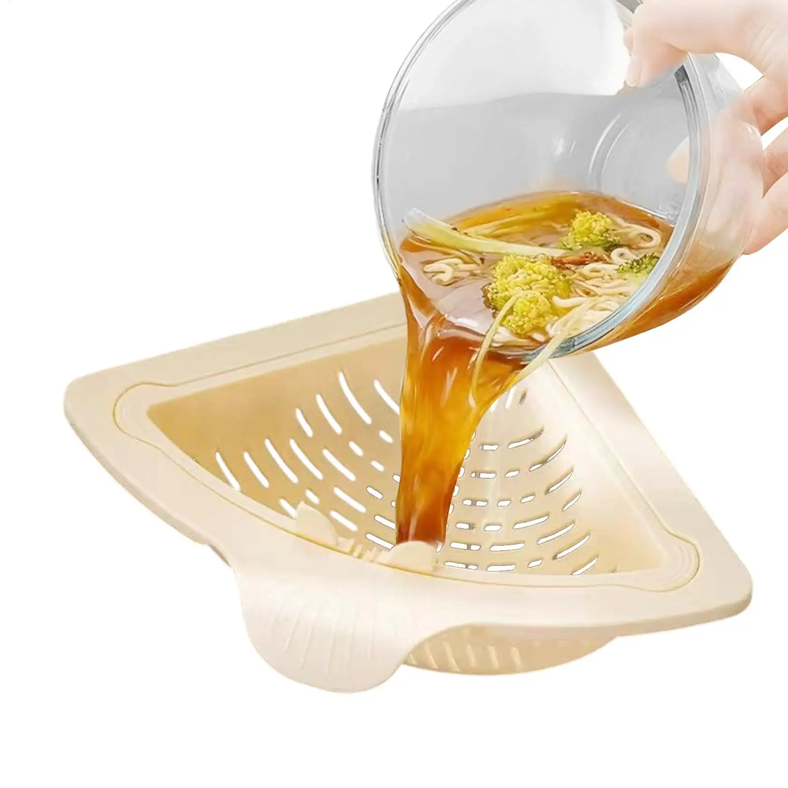 Corner Sink Strainer Kitchen Food Catcher Sink Drain Basket Magnetic Sponge Holder Anti-Clog for Fruit Vegetable Noodle Washing
Corner Sink Strainer Kitchen Food Catcher Sink Drain Basket Magnetic Sponge Holder Anti-Clog for Fruit Vegetable Noodle Washing
