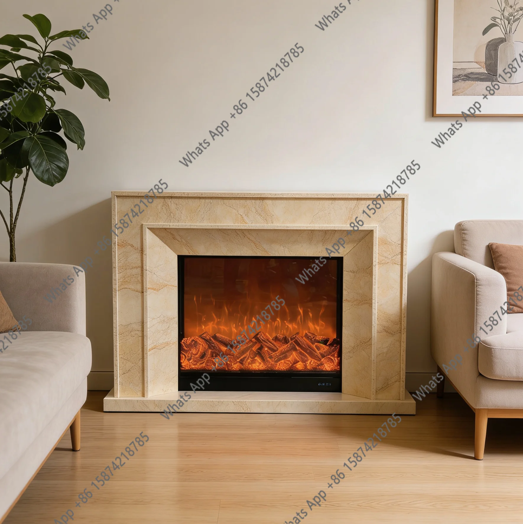 light luxury style imitation travertine marble fireplace cabinet electronic fake flame porch rack at the door of the house
light luxury style imitation travertine marble fireplace cabinet electronic fake flame porch rack at the door of the house