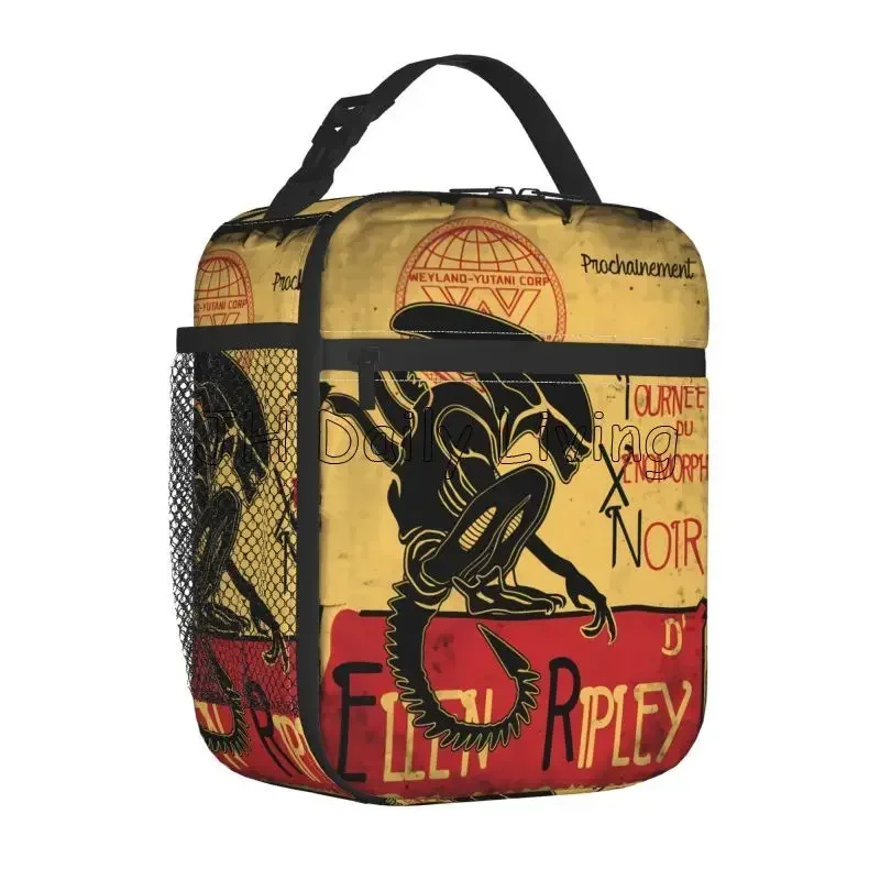 Vintage Tournee Du Xenomorphe Noir Essential Insulated Lunch Bag Alien Ellen Ripley Portable Waterproof Thermal Cooler Tote Bags
Vintage Tournee Du Xenomorphe Noir Essential Insulated Lunch Bag Alien Ellen Ripley Portable Waterproof Thermal Cooler Tote Bags