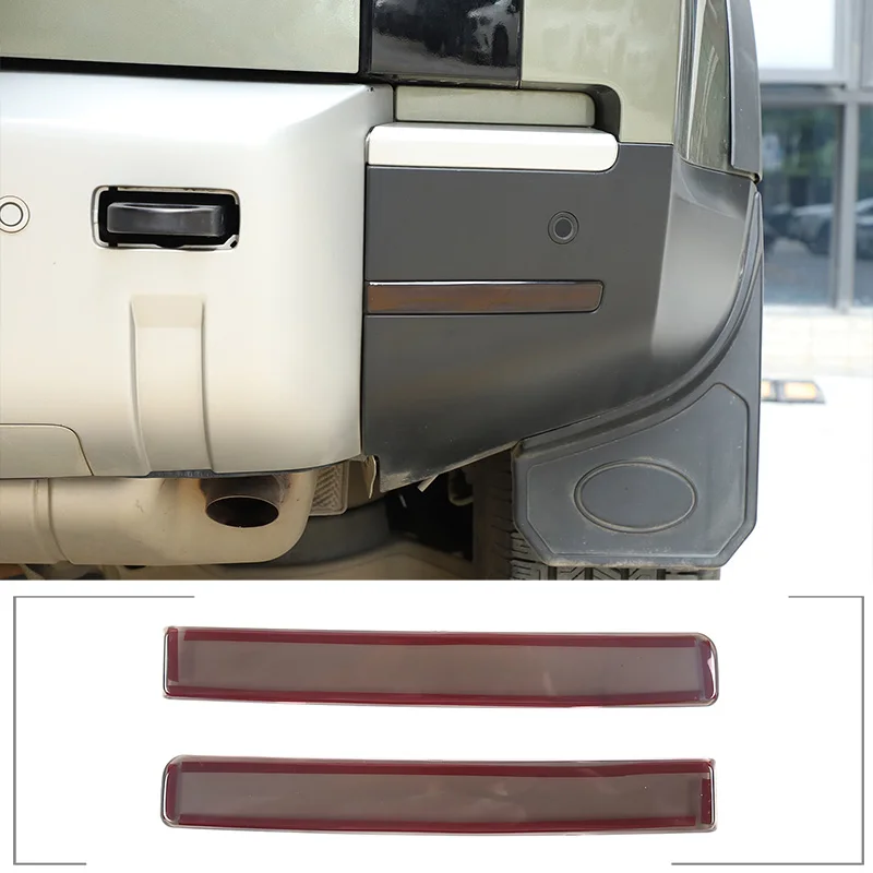 For 2020-2023 Land Rover Defender ABS Transparent Gray Rear Fog Lights Smoked Black Cover Car Modification Accessories
For 2020-2023 Land Rover Defender ABS Transparent Gray Rear Fog Lights Smoked Black Cover Car Modification Accessories