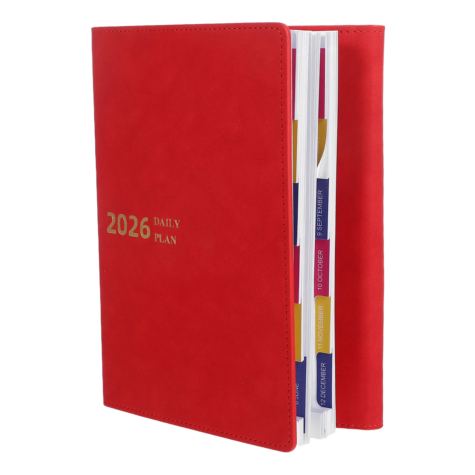 2026 Daily Planner Notebook Calendar Journal For Work Study Stylish Pu Leather Cover Monthly Index Tabs Diary School Office
2026 Daily Planner Notebook Calendar Journal For Work Study Stylish Pu Leather Cover Monthly Index Tabs Diary School Office