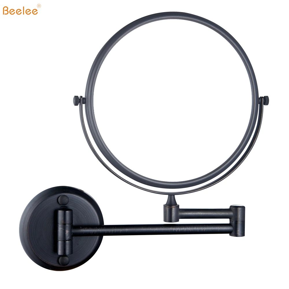 M0128OR Metal Oil Rubbed Bronze Black Color Swivel Wall Mount 8 Inch Magnifying Makeup Mirror
M0128OR Metal Oil Rubbed Bronze Black Color Swivel Wall Mount 8 Inch Magnifying Makeup Mirror