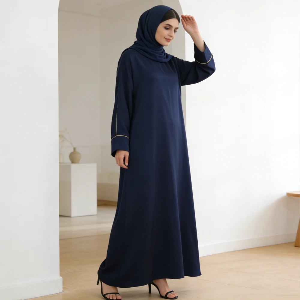 Eid Djellaba Ramadan Dubai Abaya Women Muslim Hijab Dress Turkey Kaftan Islam Jalabiya Kebaya Caftan Femme Musulmane Vestidos
Eid Djellaba Ramadan Dubai Abaya Women Muslim Hijab Dress Turkey Kaftan Islam Jalabiya Kebaya Caftan Femme Musulmane Vestidos