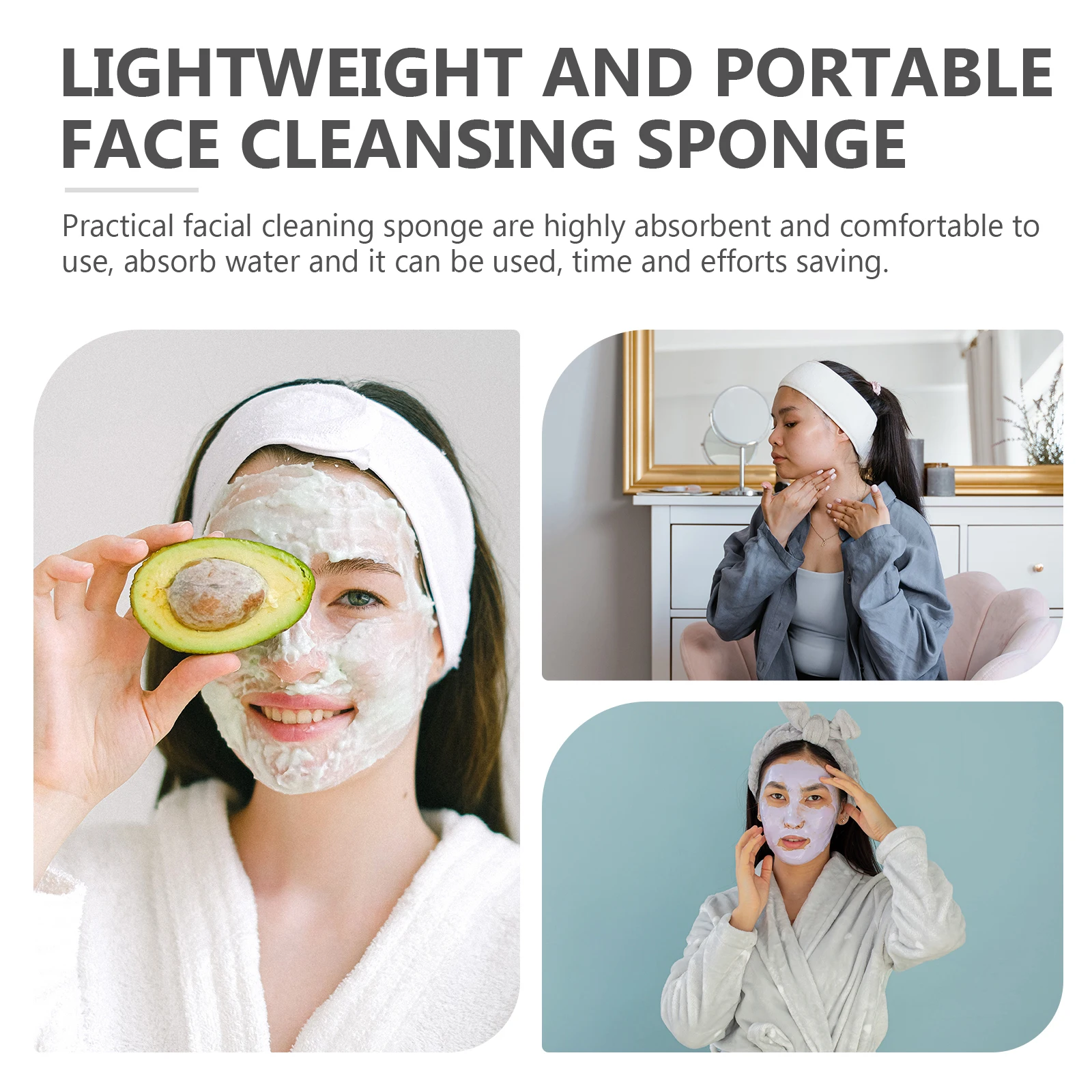 50Pcs Face Wash Sponge Dual-Sided Facial Sponges for Cleansing and Exfoliating Lightweight Compact for Home Or on-The-Go Use
50Pcs Face Wash Sponge Dual-Sided Facial Sponges for Cleansing and Exfoliating Lightweight Compact for Home Or on-The-Go Use