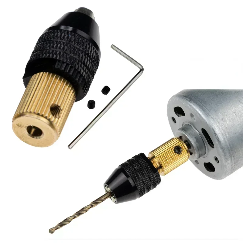 1PC Universal Micro Drill Chuck 2-5mm - Mini Collet Tool Set for Electric Drill Precision Fixture Multifunction Clamp
1PC Universal Micro Drill Chuck 2-5mm - Mini Collet Tool Set for Electric Drill Precision Fixture Multifunction Clamp