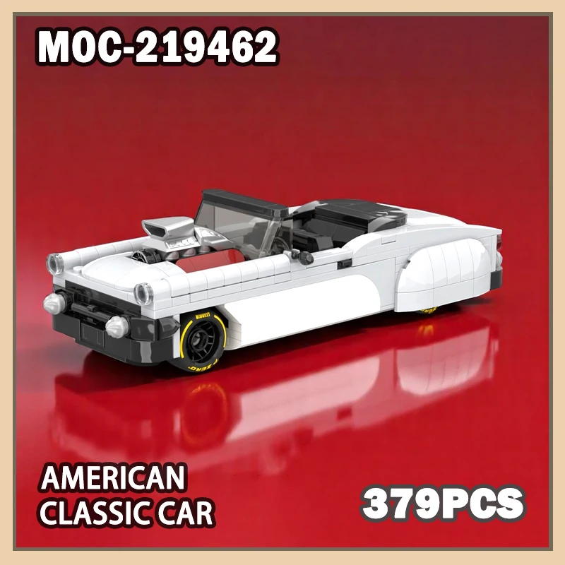 MOC-219462 Speed Champion American Classic CAR Building Block Model Brick Set Creative Gifts Small Exquisite Particle 379PCS
MOC-219462 Speed Champion American Classic CAR Building Block Model Brick Set Creative Gifts Small Exquisite Particle 379PCS