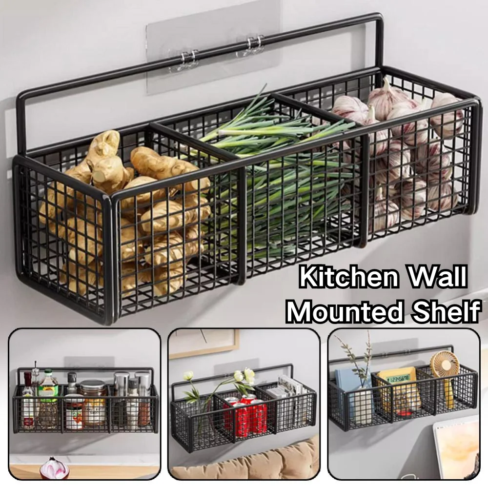 1/2/3 шт. многофункциональная настенная корзина без дрели, железная сетка-органайзер для кухни, ванной комнаты, инструменты для хранения овощей и специй
1/2/3 шт. многофункциональная настенная корзина без дрели, железная сетка-органайзер для кухни, ванной комнаты, инструменты для хранения овощей и специй