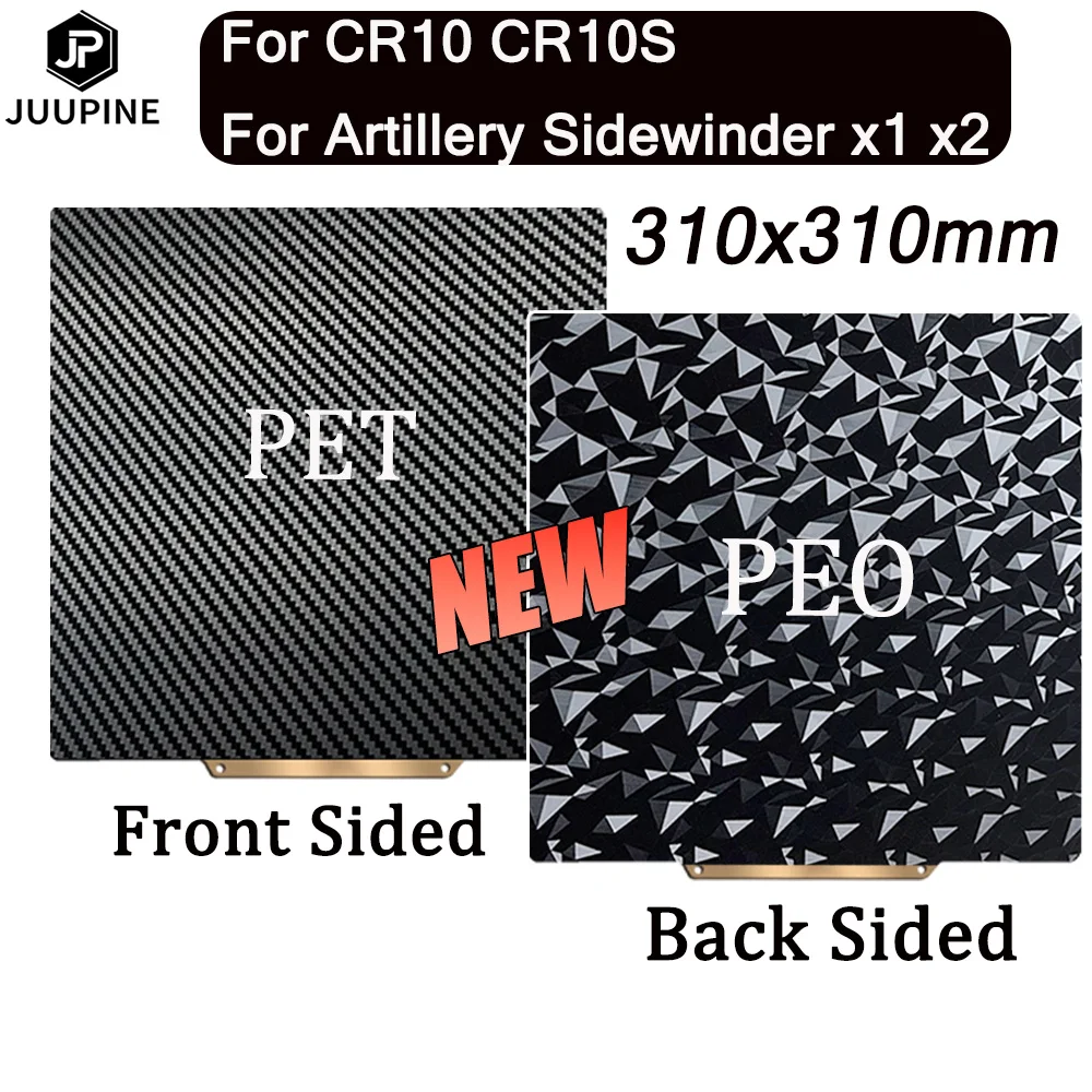 Pey build plate 310x310 Pei 310x310 For Artillery X2 Peo Plate 310x310 pei sheet Spring Steel For CR10 CR10S Sidewinder
Pey build plate 310x310 Pei 310x310 For Artillery X2 Peo Plate 310x310 pei sheet Spring Steel For CR10 CR10S Sidewinder