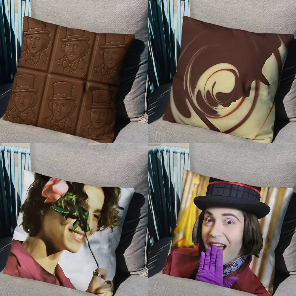 Chocolate movie Willy Wonka Pillow Case Square Double-Sided Printing Short Plush Sofa Cushion Cover Bedroom Bedside Pillow
Chocolate movie Willy Wonka Pillow Case Square Double-Sided Printing Short Plush Sofa Cushion Cover Bedroom Bedside Pillow