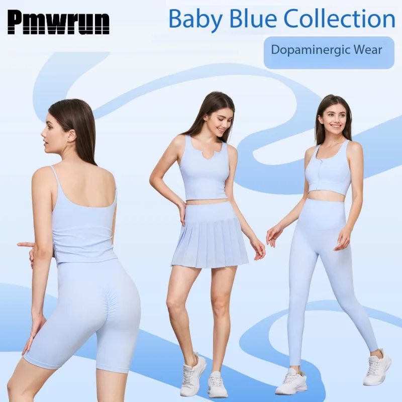 Pmwrun 2025 весна/лето Baby Blue Series комплект костюмов для йоги женский повседневный спортивный костюм для фитнеса дофамин наряд персонализированный комплект
Pmwrun 2025 весна/лето Baby Blue Series комплект костюмов для йоги женский повседневный спортивный костюм для фитнеса дофамин наряд персонализированный комплект
