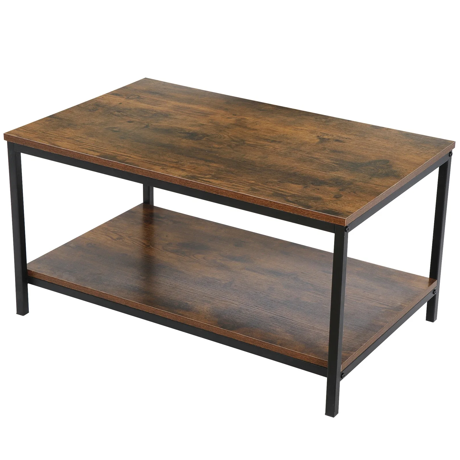 Coffee Table Shelf Storage Drawer Metal Feet Retro Style Indoor Home Decor
Coffee Table Shelf Storage Drawer Metal Feet Retro Style Indoor Home Decor
