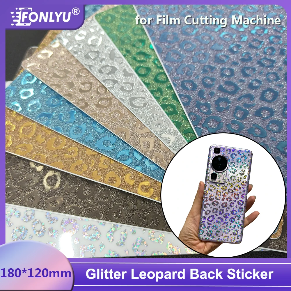 FONLYU 50pcs Glitter Shiny Leopard Back Stickers for Mobile Phone Screen Protector Decorative Skins Films Cutting Machine Cutter
FONLYU 50pcs Glitter Shiny Leopard Back Stickers for Mobile Phone Screen Protector Decorative Skins Films Cutting Machine Cutter