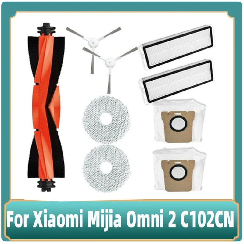 9PCS Replacement For Xiaomi Mijia Omni Robot Vacuum Mop 2 C102CN Accessories Main Side Brush Filter Mop Dust Bag
9PCS Replacement For Xiaomi Mijia Omni Robot Vacuum Mop 2 C102CN Accessories Main Side Brush Filter Mop Dust Bag