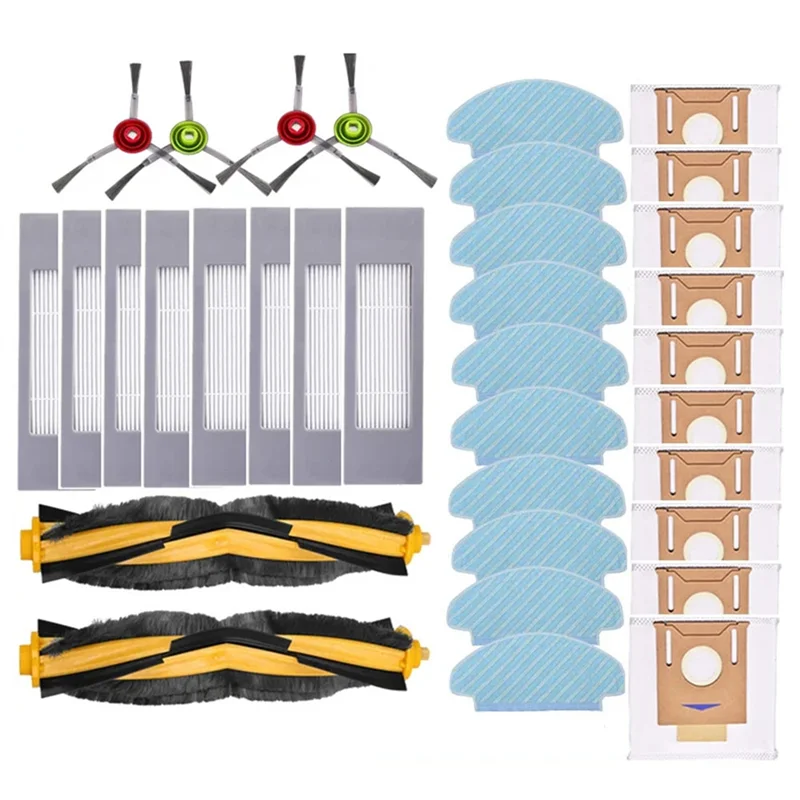 A94E-для робота-пылесоса ECOVACS DEEBOT N10/N10 PLUS, запасные части, основная боковая щетка, фильтр Hepa, ткань для швабры
A94E-для робота-пылесоса ECOVACS DEEBOT N10/N10 PLUS, запасные части, основная боковая щетка, фильтр Hepa, ткань для швабры