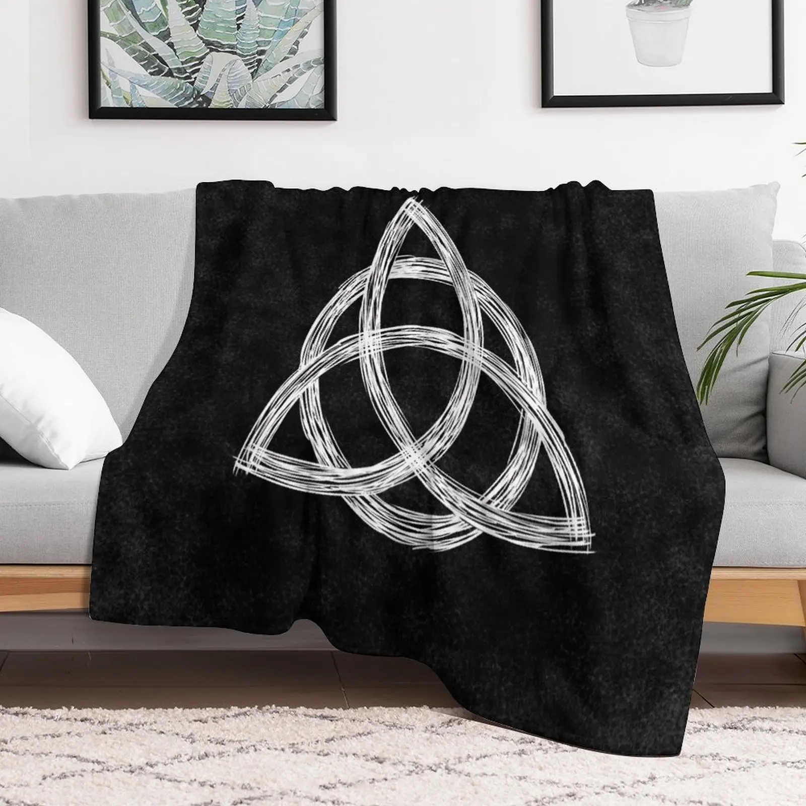 Charmed Sign / Triquetra / Witches Knot / Witch Symbol Drawing for Spiritual Women Throw Blanket bed plaid Large Blankets
Charmed Sign / Triquetra / Witches Knot / Witch Symbol Drawing for Spiritual Women Throw Blanket bed plaid Large Blankets