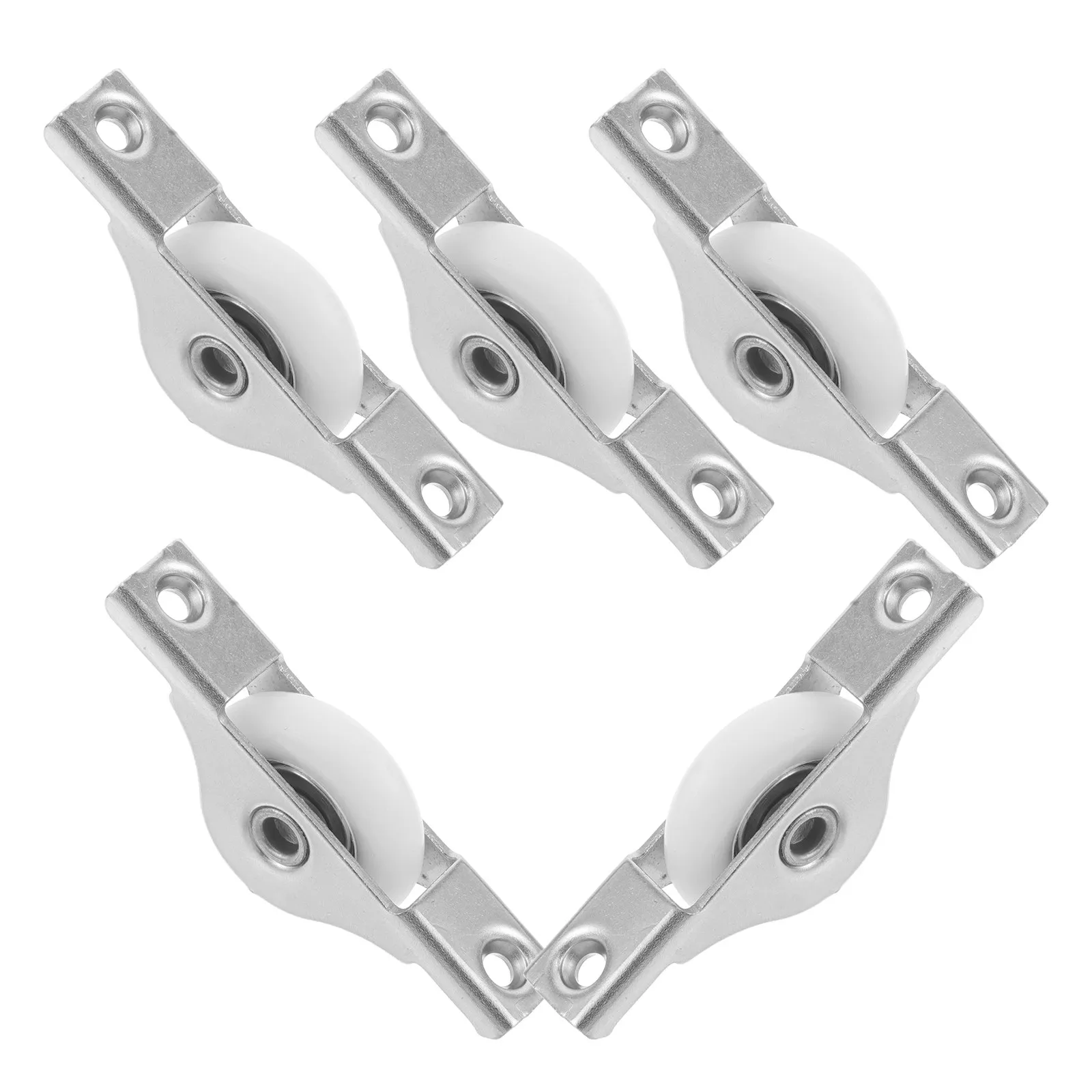 5Pcs Sliding Door Rollers Steel Window Pulleys Smooth Quiet Operation Easy Install for Wardrobe Cabinet Sliding Glass Doors
5Pcs Sliding Door Rollers Steel Window Pulleys Smooth Quiet Operation Easy Install for Wardrobe Cabinet Sliding Glass Doors
