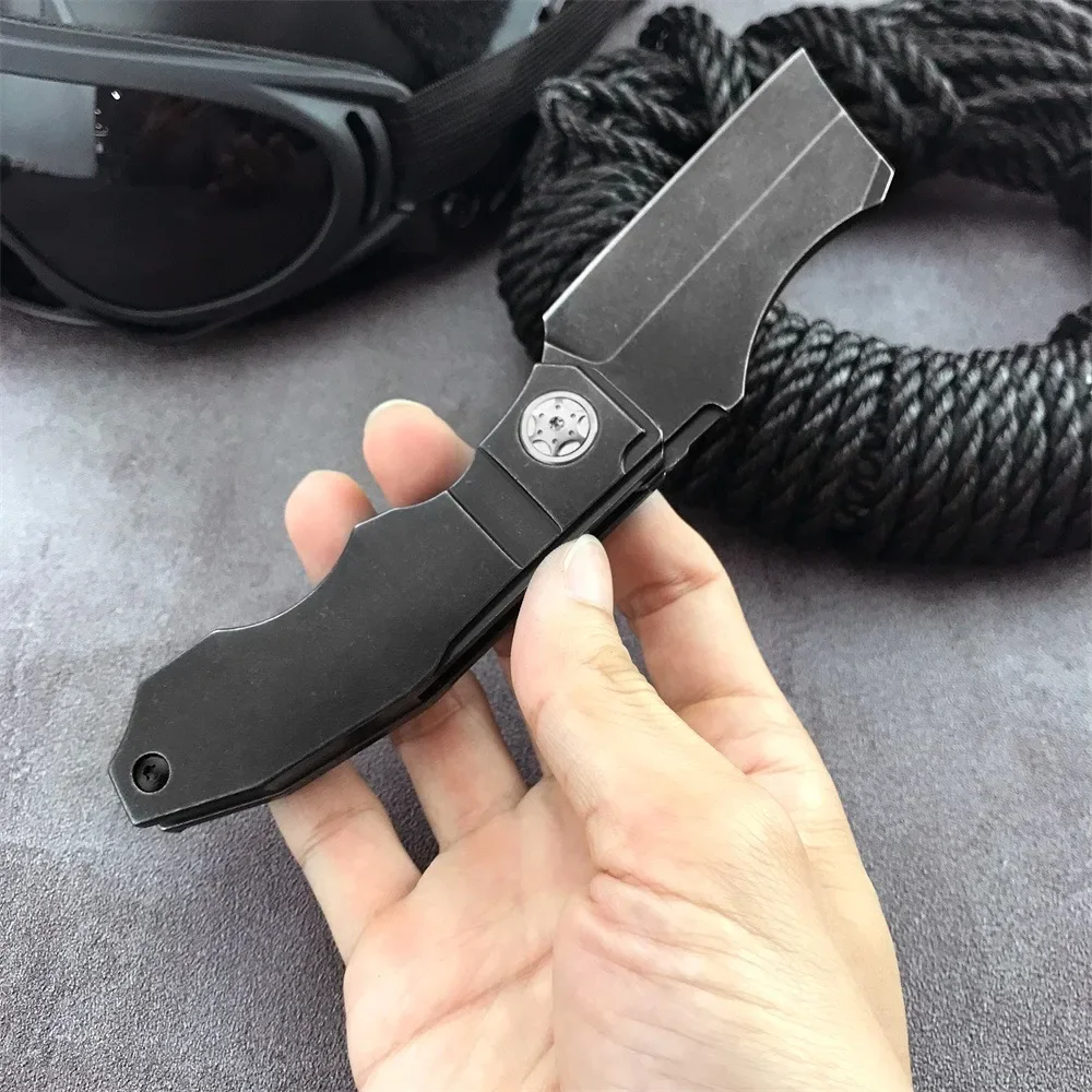Tactical C260 Folding Knife D2 Stonewash Blade 420 Steel Handle Compact Outdoor Survival Knives Hunting Camping Hiking Tool
Tactical C260 Folding Knife D2 Stonewash Blade 420 Steel Handle Compact Outdoor Survival Knives Hunting Camping Hiking Tool