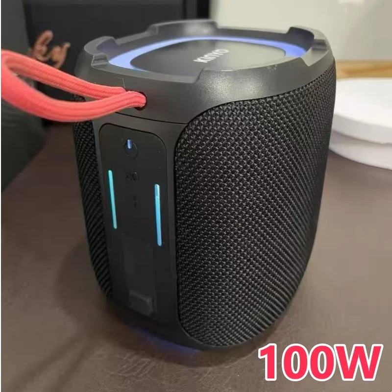 Беспроводной портативный Bluetooth-динамик мощностью 100 Вт с RGB-подсветкой IPX7 Водонепроницаемые громкие звуковые лампы TWS Сопряжение AUX и TF-карты в звуковой коробке
Беспроводной портативный Bluetooth-динамик мощностью 100 Вт с RGB-подсветкой IPX7 Водонепроницаемые громкие звуковые лампы TWS Сопряжение AUX и TF-карты в звуковой коробке