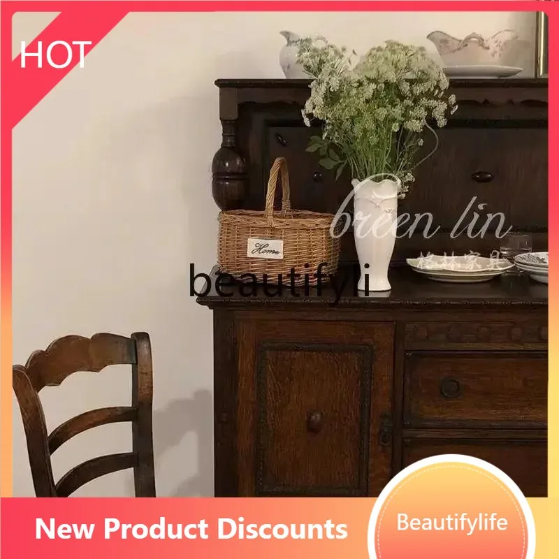 smt53 French medieval solid wood dining side locker living room wall partition wine cabinet display cabinet
smt53 French medieval solid wood dining side locker living room wall partition wine cabinet display cabinet