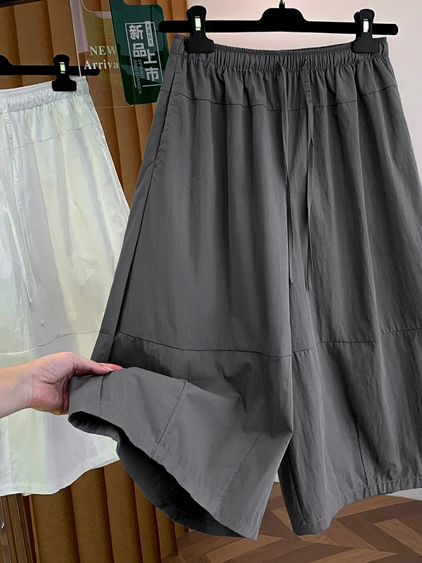 High Waist Wide Leg Casual Pants plus Size Fashionable Versatile Loose Fit Slimming Effect Seven Tenths Length Korean Style
High Waist Wide Leg Casual Pants plus Size Fashionable Versatile Loose Fit Slimming Effect Seven Tenths Length Korean Style